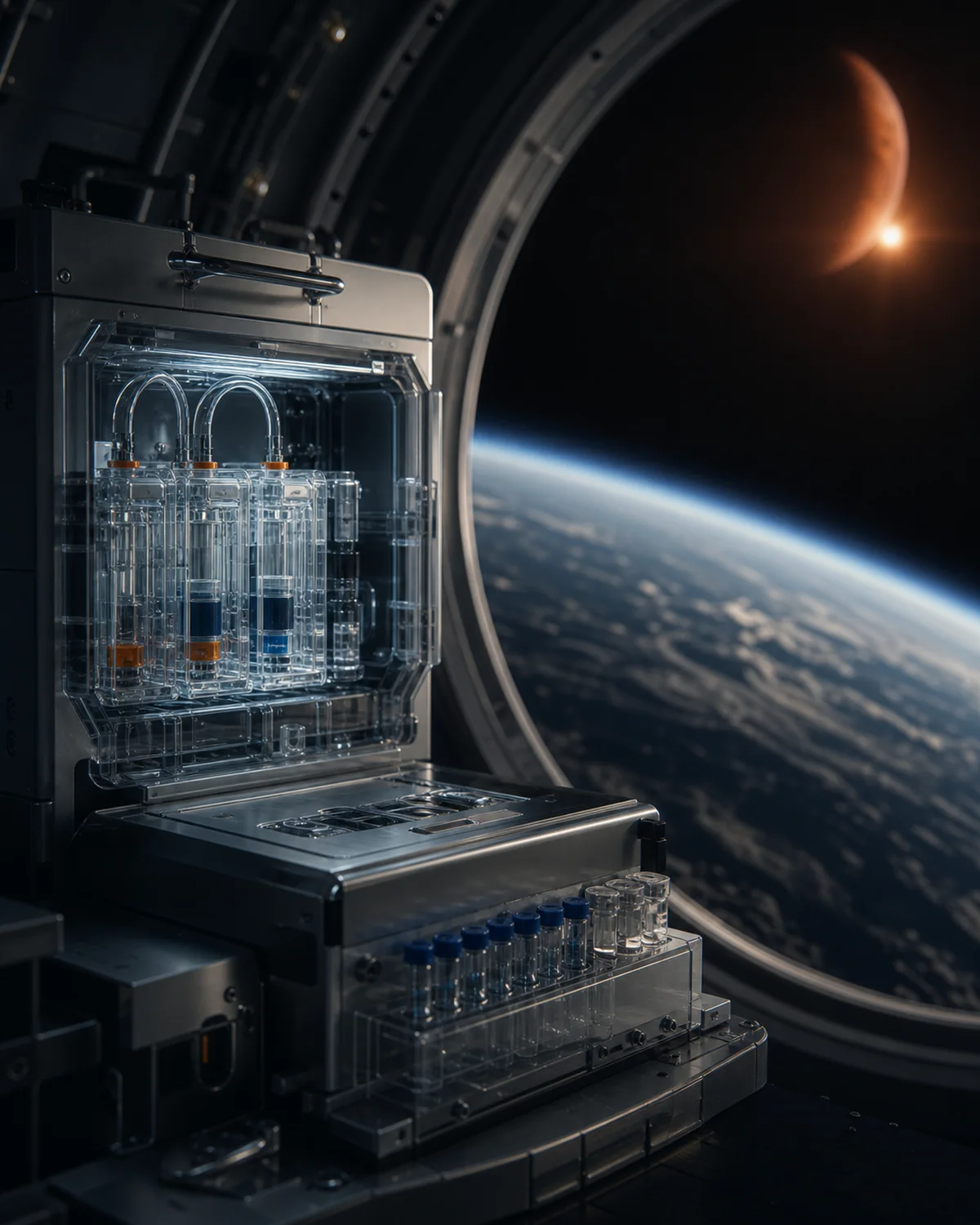 Mission medicine payload and orbital validation workflow